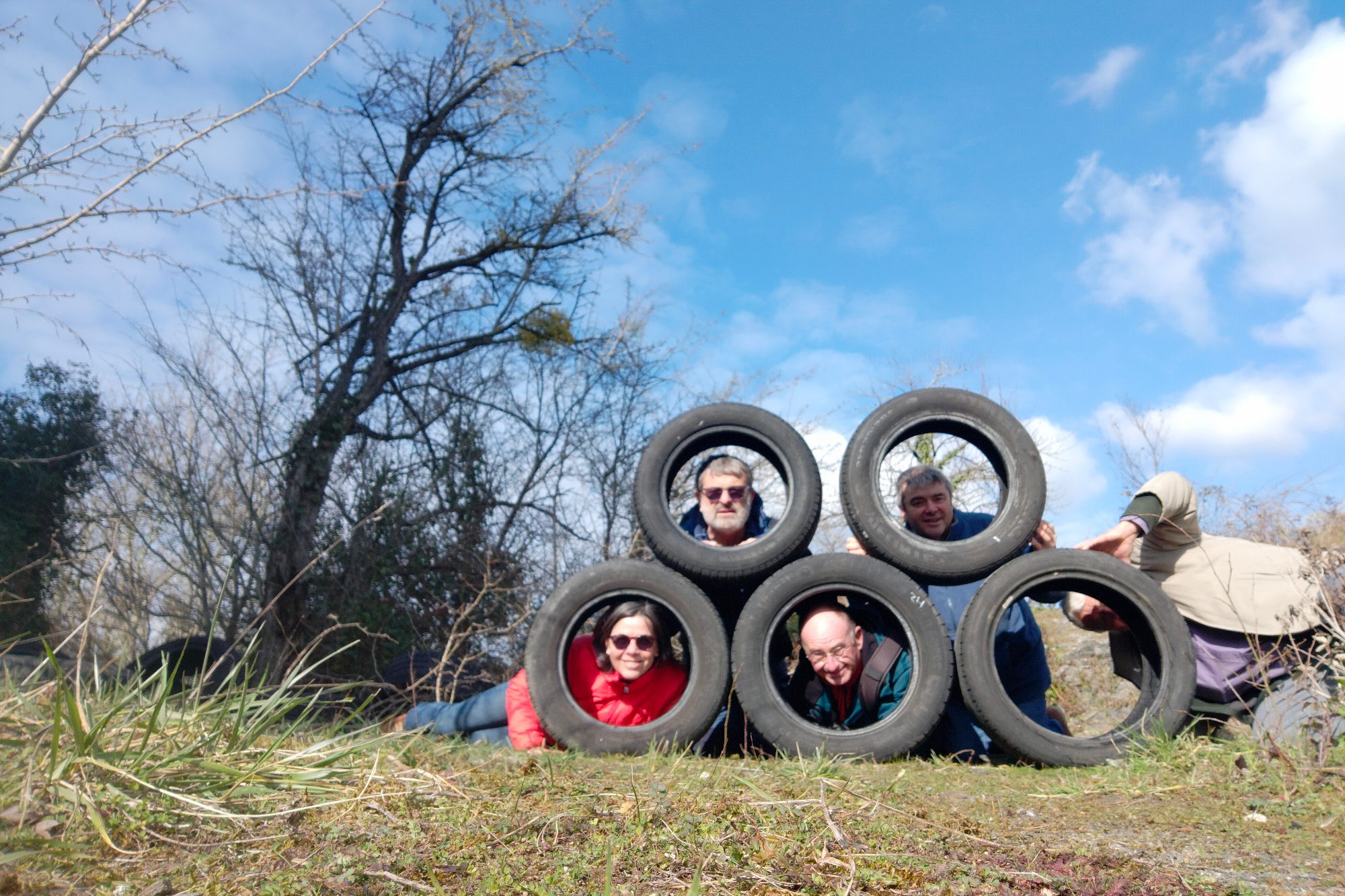Adherents-en sortie-Ardoisieres-Trelaze